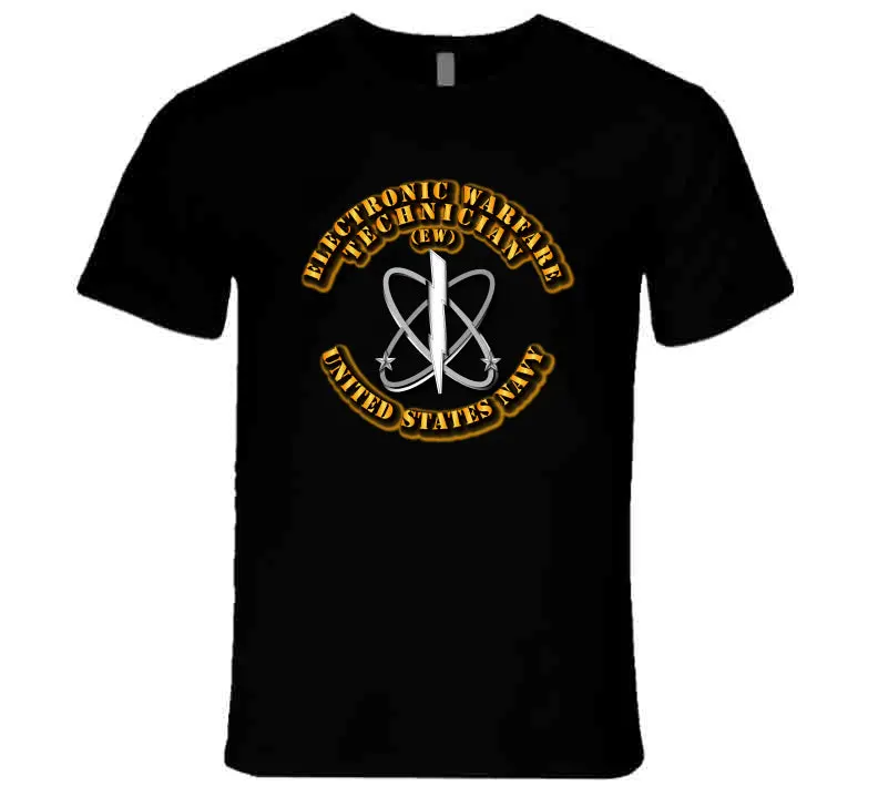 U.S. Navy Electronic Warfare Technician Rate T-Shirt - Image 6