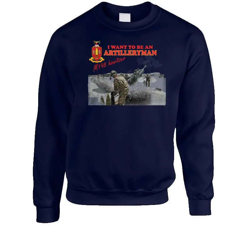 M198 Howitzer Artillery T-Shirt – Vintage Military Design Sweatshirt, Hoodie, Long Sleeve & Mug - Image 7
