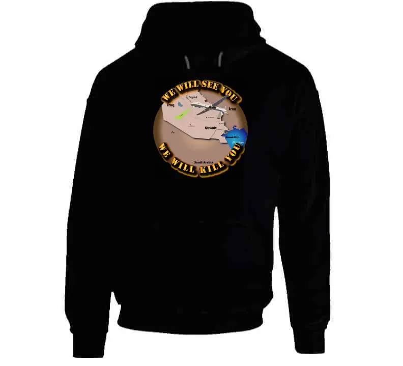 Iraq Map Predator - Hoodie 1