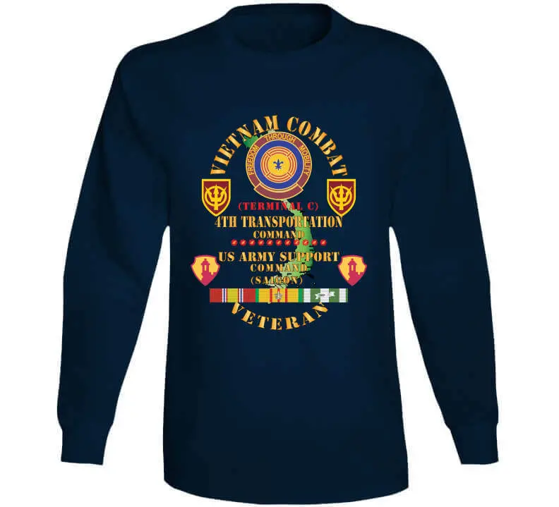 Commemorative T-Shirt for U.S. Army Vietnam Veterans Who Served with the 4th Transportation Command and U.S. Army Support Command in Saigon - Image 13