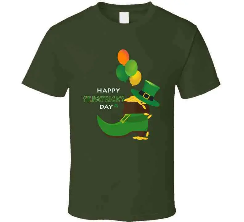 St. Patrick's Day - Leprechaun's Shoe With Gold Coins Crewneck Sweatshirt 17