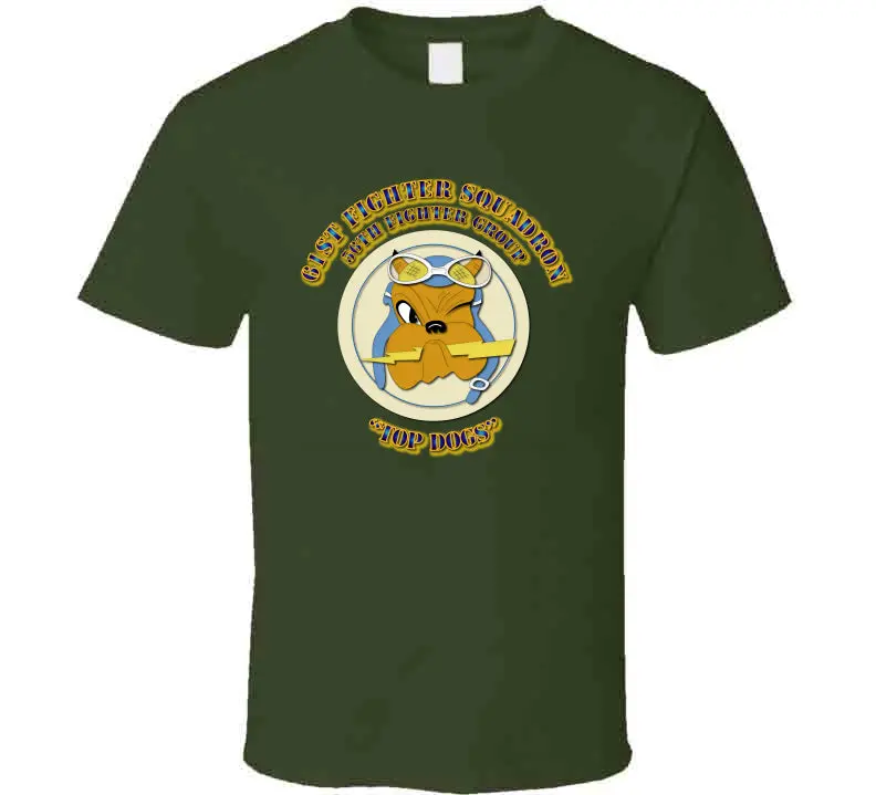 Aac - 61St Fighter Squadron - 56Th Fighter Group T Shirt 3