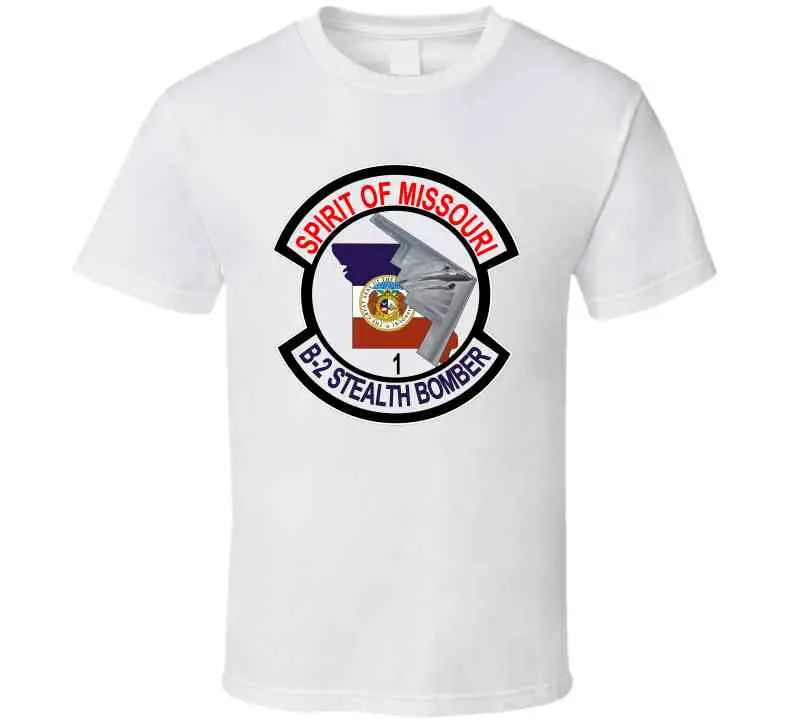 Usaf - B2 - Spirit Of Missouri - Stealth Bomber Wo Txt T Shirts 1