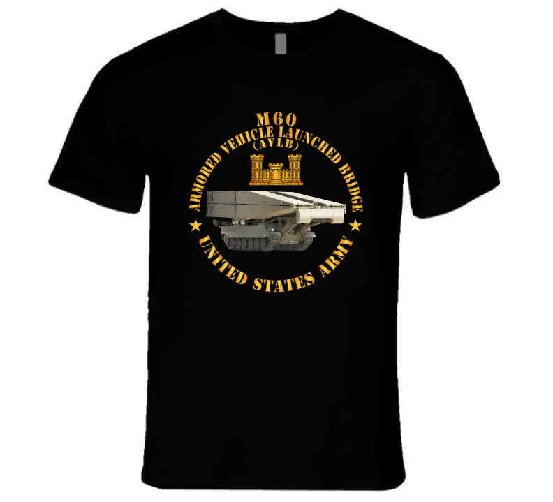 M60 Armored Vehicle-Launched Bridge (AVLB) X-300 Tactical T-Shirt - Image 17