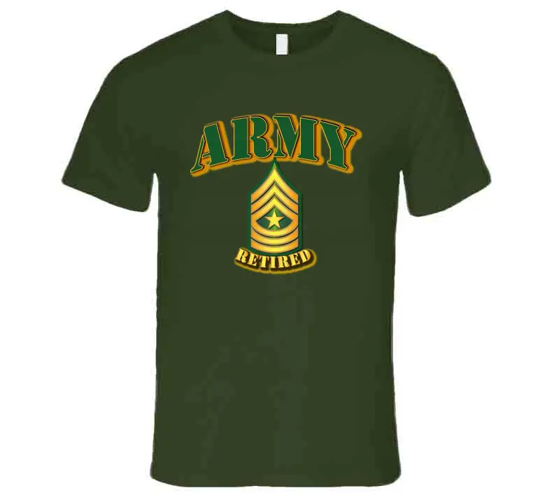 SGM Retired Veteran Premium T-Shirt - Image 3
