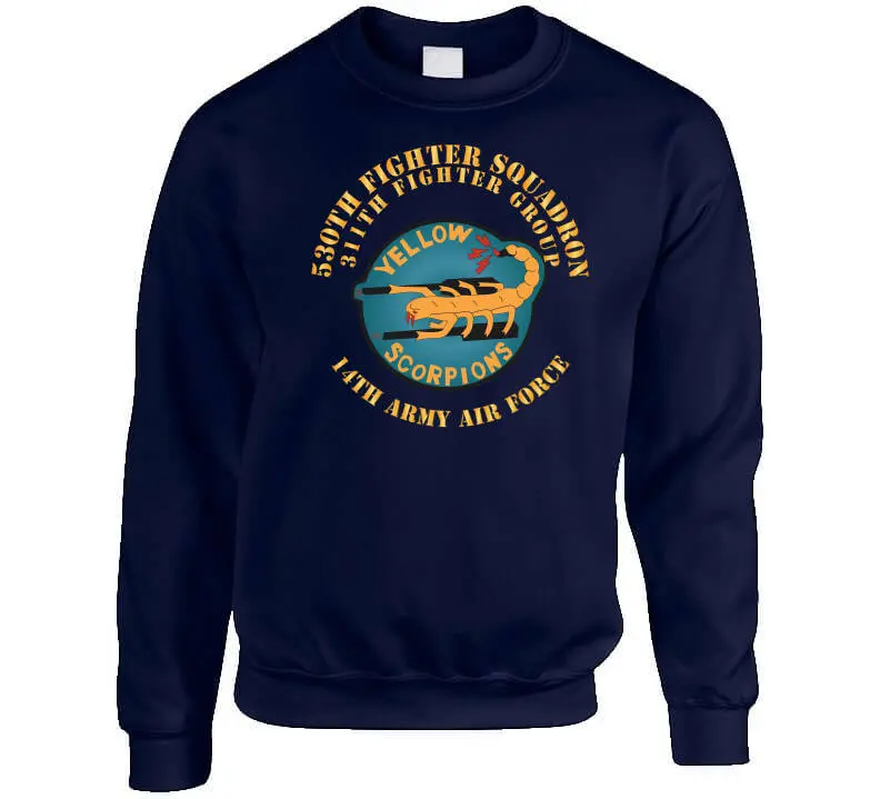 Vintage AAC 530th Fighter Squadron Tee – Honoring the 311th Fighter Group and 14th Army Air Force - Image 7