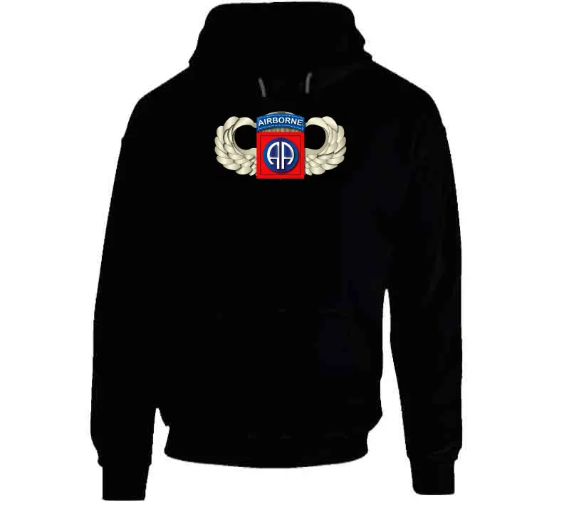 82Nd Airborne Division - Ssi - Wings - Hoodie 1