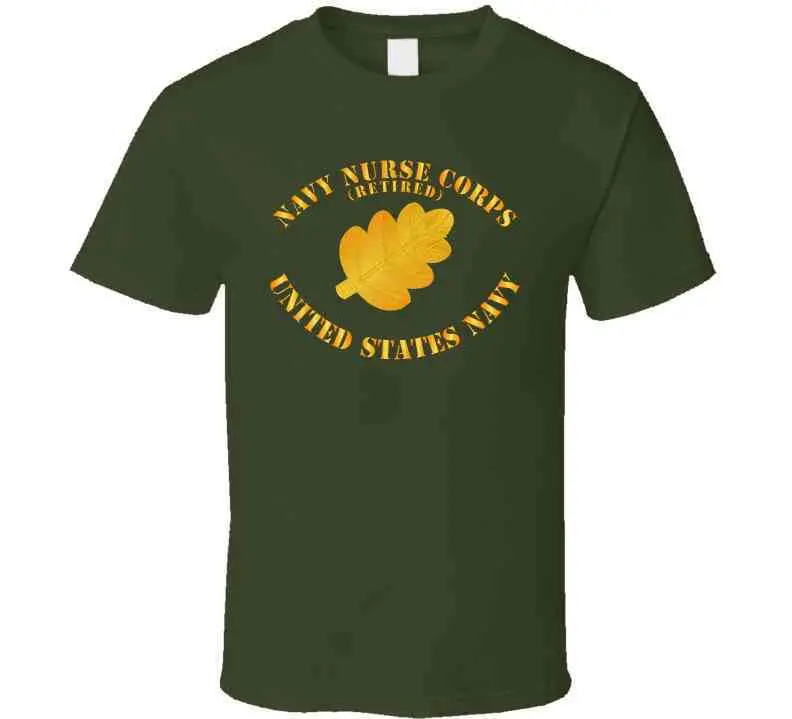 Navy - Navy Nurse Corps Pin Branch Retired W Txt Classic T Shirt, Crewneck Sweatshirt, Hoodie, Long Sleeve 7