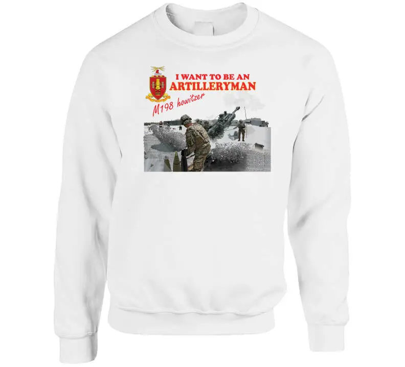 M198 Howitzer Artillery T-Shirt – Vintage Military Design Sweatshirt, Hoodie, Long Sleeve & Mug - Image 8