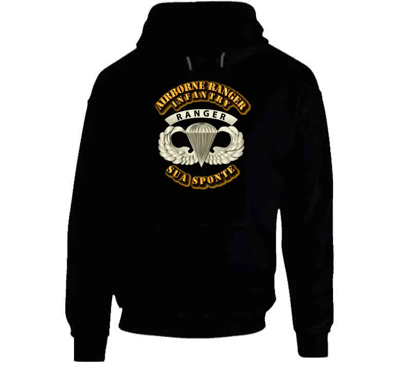 Sof - Airborne Badge - Ranger - Sua Sponte - Hoodie 1