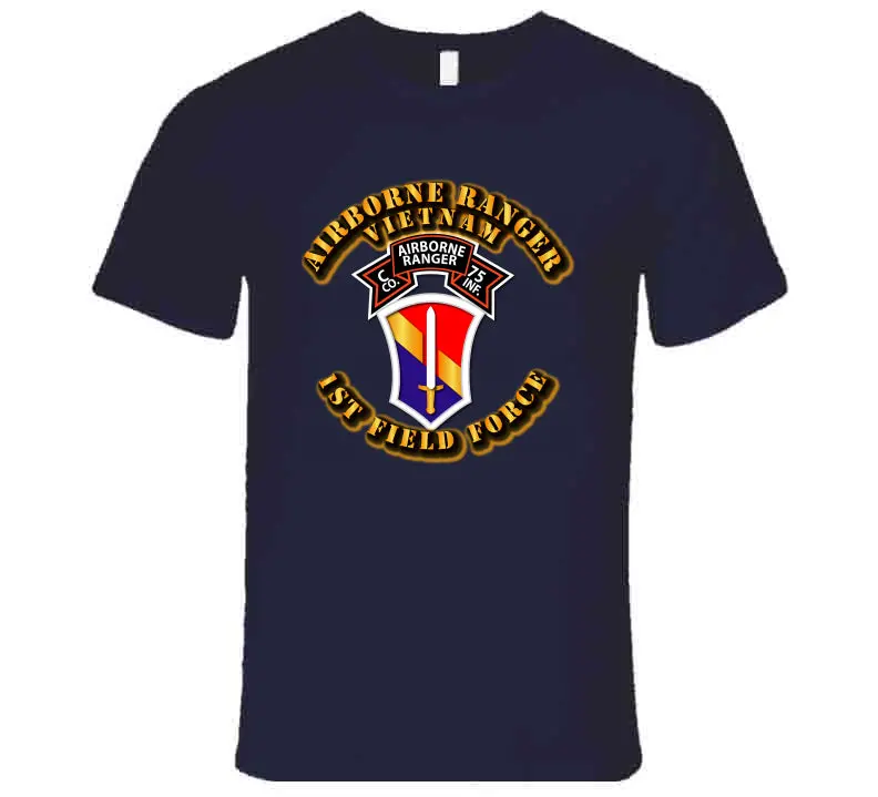 Sof - Vietnam - C Co 75Th Ranger - 1St Field Force - T-Shirts - Premium 4