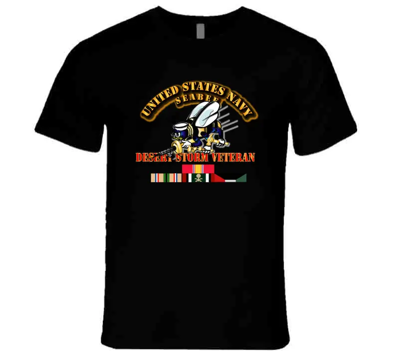 Navy - Seabee - Desert Storm Veteran - T-Shirts - Premium 1