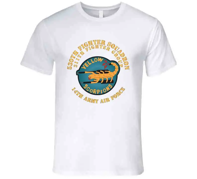 Vintage AAC 530th Fighter Squadron Tee – Honoring the 311th Fighter Group and 14th Army Air Force - Image 20