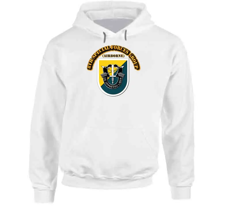 8th Special Forces Group Flash Hoodie – Tactical Military-Inspired Sweatshirt