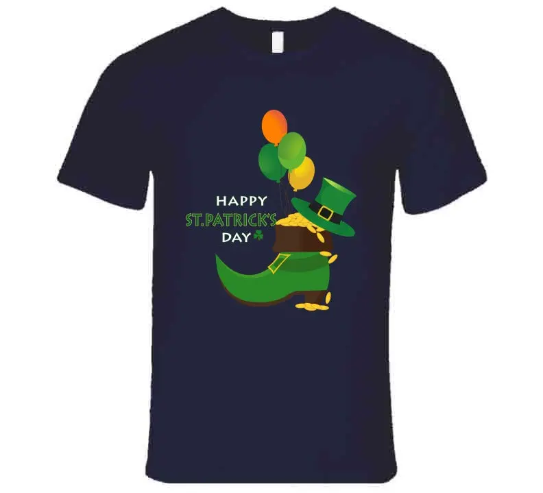 St. Patrick's Day Leprechaun Shoe Sweatshirt with Gold Coins Design - Image 20