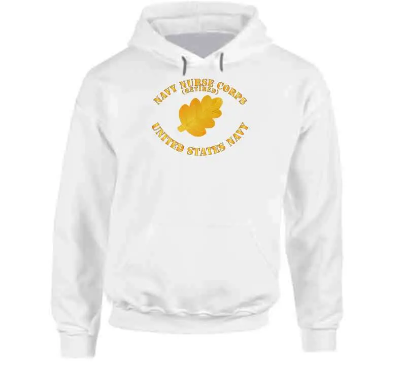 Navy Nurse Corps Retired Pin Apparel – Classic T-Shirt, Crewneck Sweatshirt, Hoodie & Long Sleeve Top - Image 11