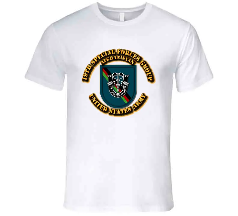 Sof - 19Th Sfg Flash - Afghanistan - T-Shirts - Premium 1