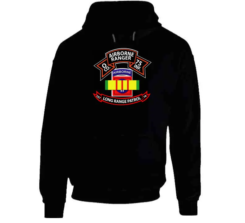 Vietnam - O Co 75Th Ranger - 82Nd Airborne Division - Vn Ribbon - Lrsd - Hoodie 1