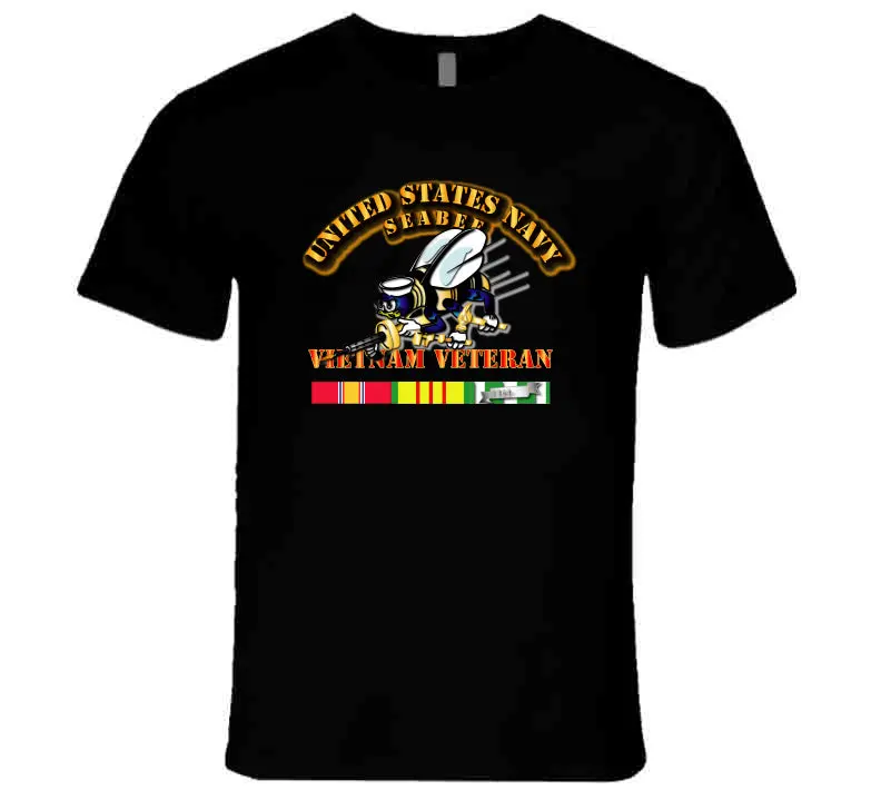 Navy - Seabee - Vietnam Veteran - T-Shirts - Premium 1