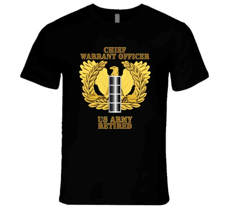Warrant Officer - Cw4 - Retired - T-Shirts - Premium 1
