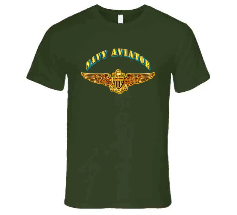 Emblem - Navy - Navy Aviator - T-Shirts - Premium 3