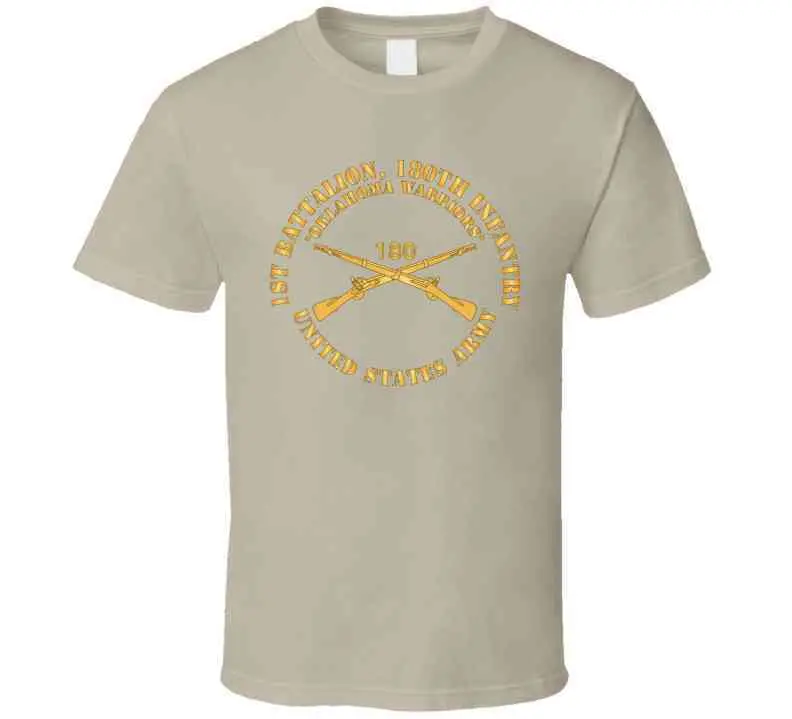 180Th Infantry Regiment Branch - Oklahoma Warriors - Us Army X 300 Classic T Shirt, Crewneck Sweatshirt, Hoodie, Long Sleeve 4