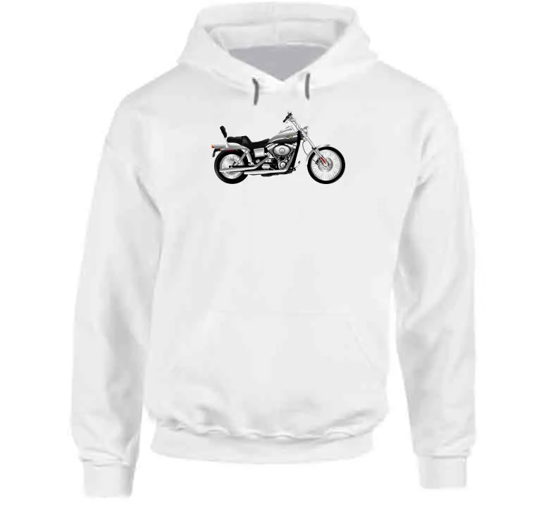 Fat Boy Bike Hoodie – Minimalist Design with No Text