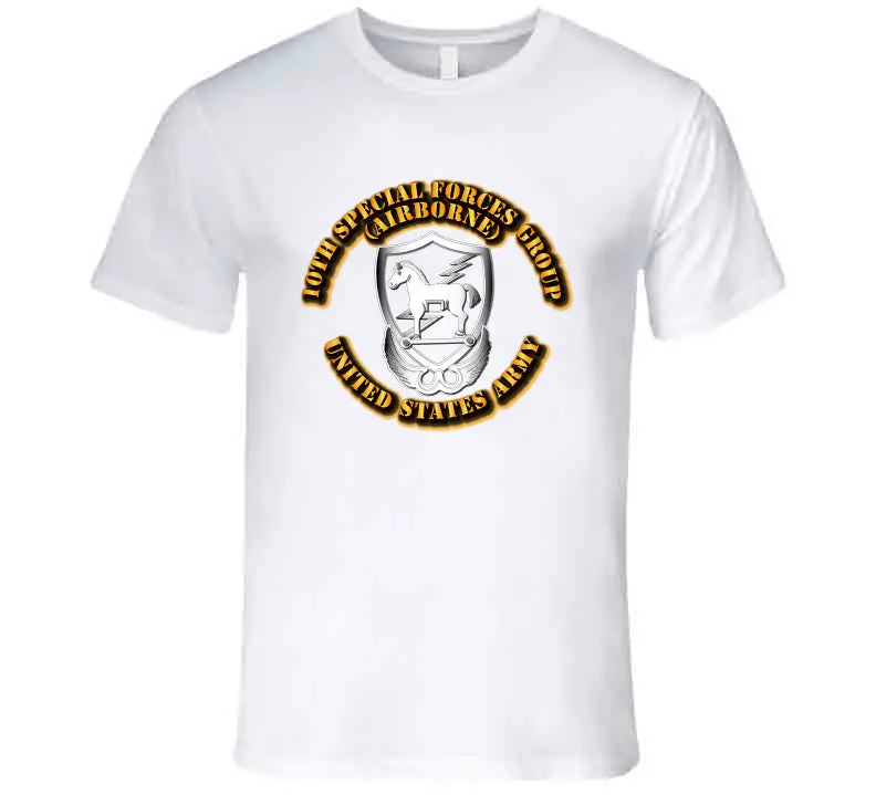 Premium T-Shirt Featuring SOF-DUI 10th Special Forces Group Design