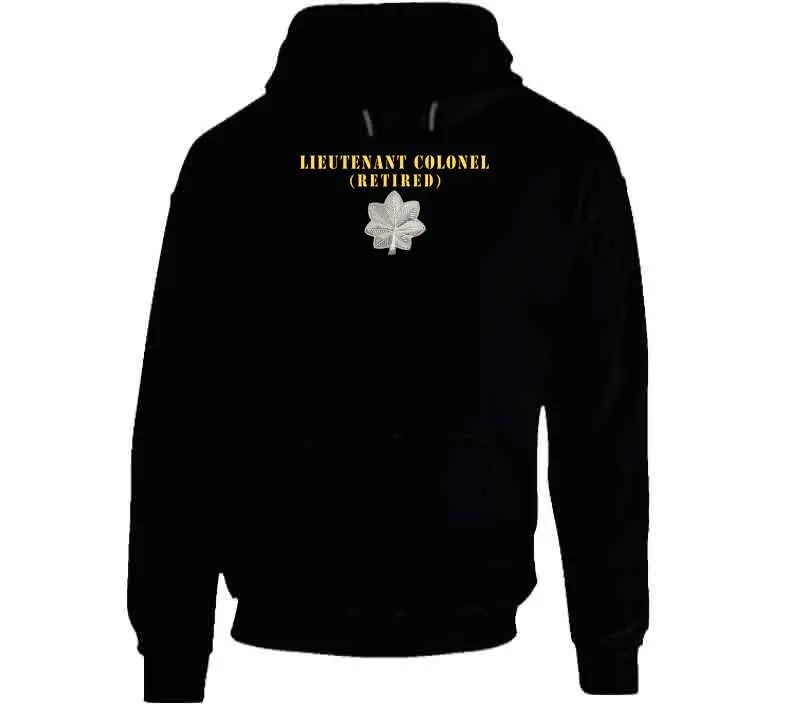 Army - Lieutenant Colonel - Retired X 300 Classic T Shirt, Crewneck Sweatshirt, Hoodie, Long Sleeve 2