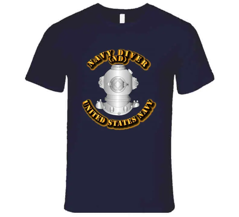 Navy - Rate - Navy Diver - T-Shirts - Premium 4