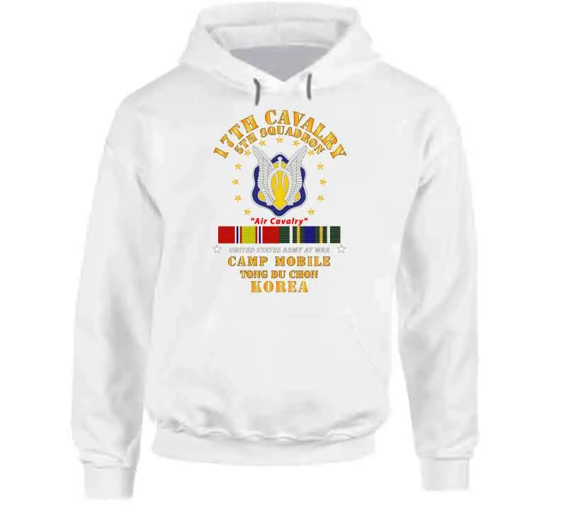 Vintage Military T-Shirt Honoring the 5th Squadron, 17th Cavalry Regiment – Air Cavalry Unit Deployed to Camp Mobile, Korea - Image 11