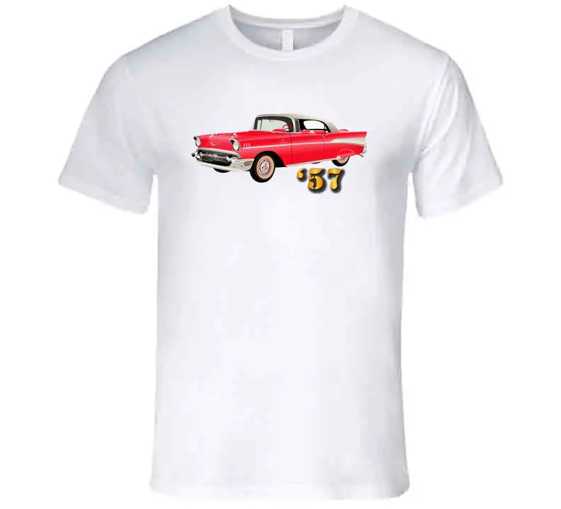 Premium red Chery-themed T-shirt with bold Vehicle 57 graphic
