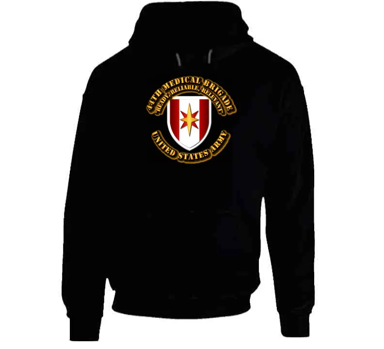 Ssi - 44Th Medical Brigade W Motto Blk - Hoodie 1