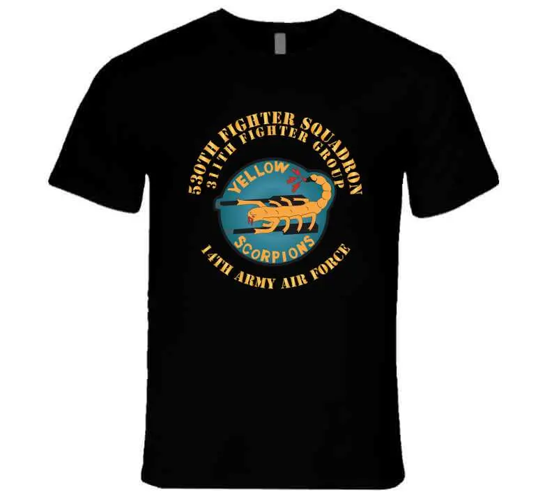 Vintage AAC 530th Fighter Squadron Tee – Honoring the 311th Fighter Group and 14th Army Air Force - Image 17