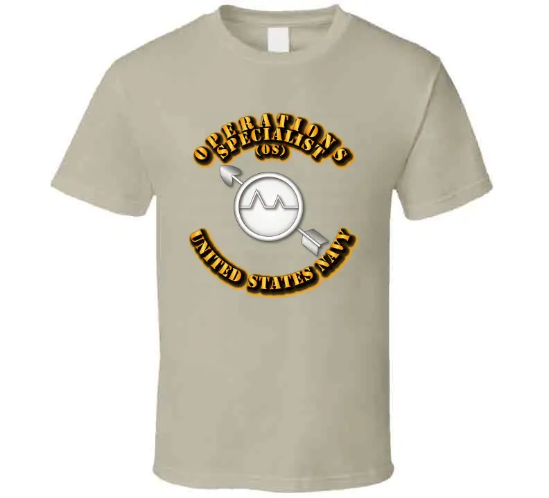 Navy - Rate - Operations Specialist T Shirt 5