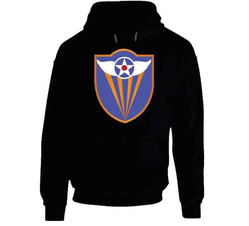 AAC SSI 4th Air Force vintage-style crewneck T-shirt — heavyweight 300gsm cotton, also available as sweatshirt, hoodie, or long-sleeve tee - Image 9