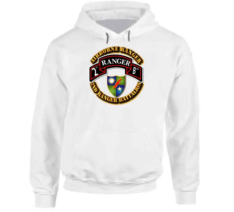 Sof - 2Nd Ranger Battalion - Airborne Ranger - Hoodie 2