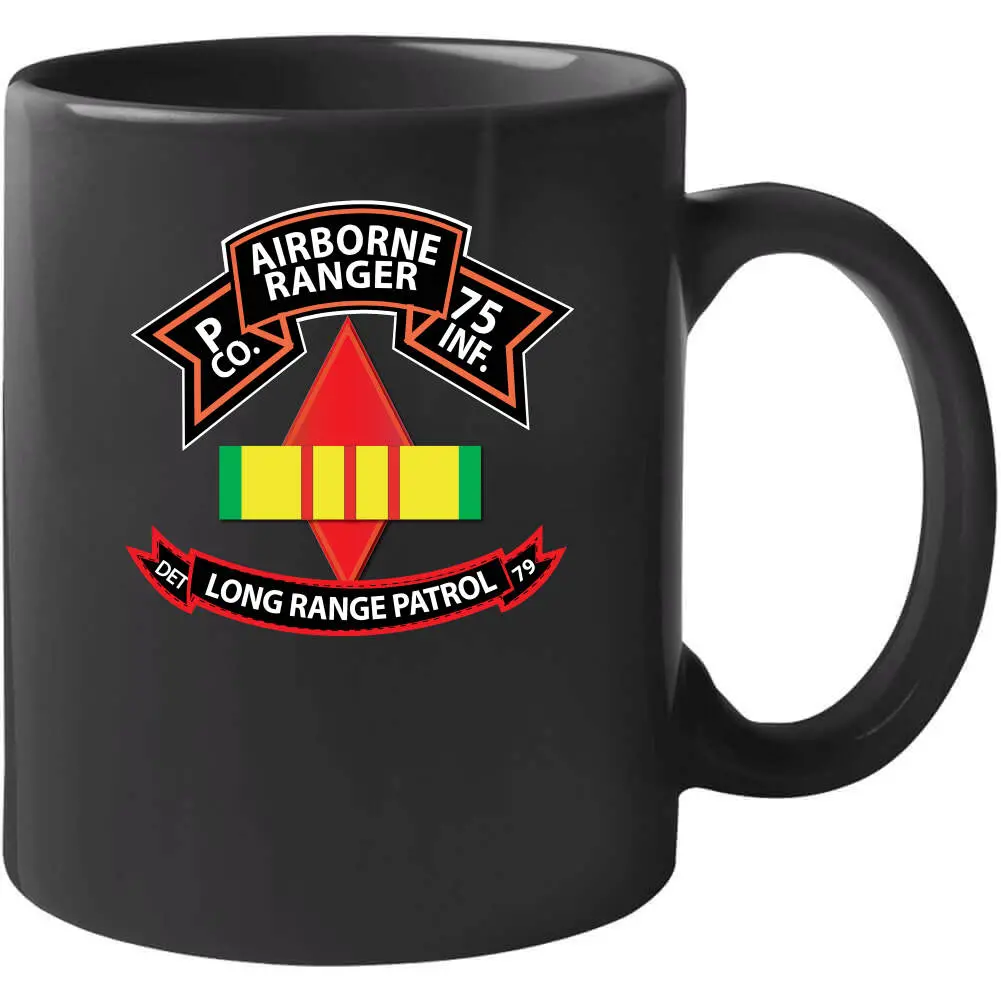 Commemorative Vietnam War T-shirt showcasing the 75th Ranger Regiment, 5th Infantry Division, LRS-D, and Vietnam Service Ribbon - Image 15