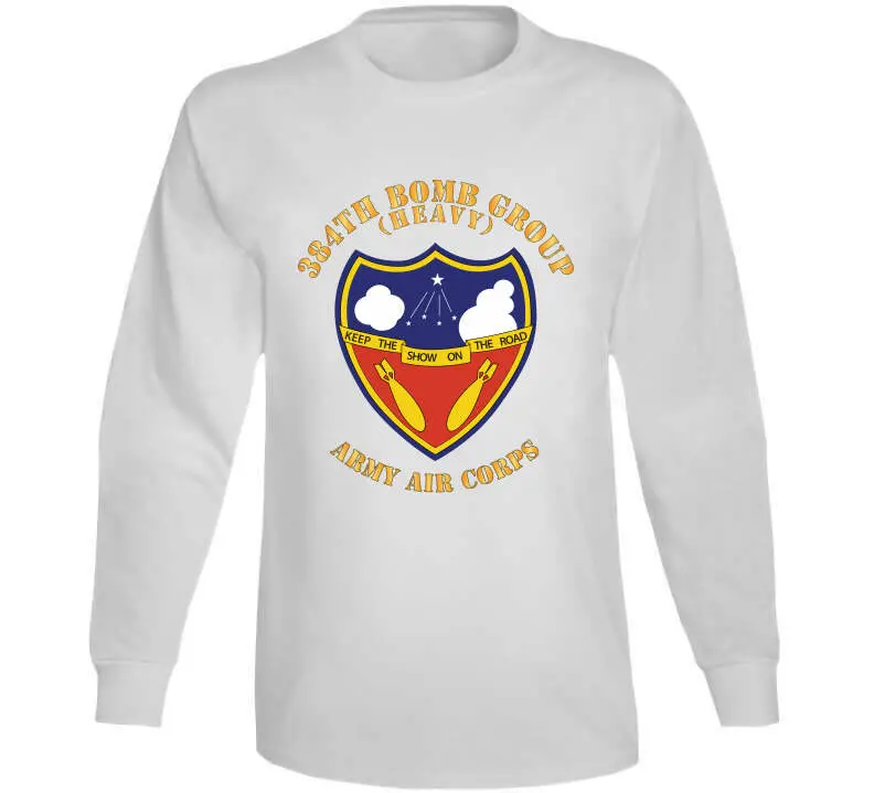 AAC 384th Bomb Group X-300 Vintage Long Sleeve Tee - Image 2