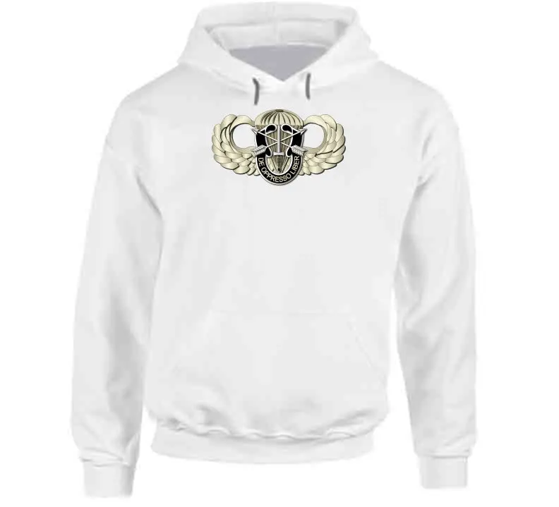 Airborne Military Badge Hoodie - Image 2
