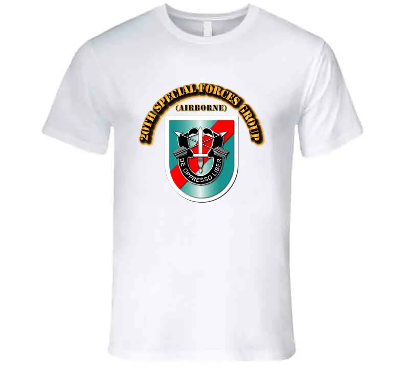 High-Quality 20th Special Forces Group Flash T-Shirts