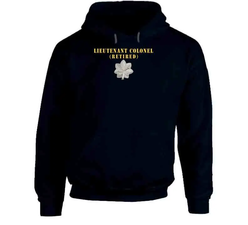 Army - Lieutenant Colonel - Retired X 300 Classic T Shirt, Crewneck Sweatshirt, Hoodie, Long Sleeve 6