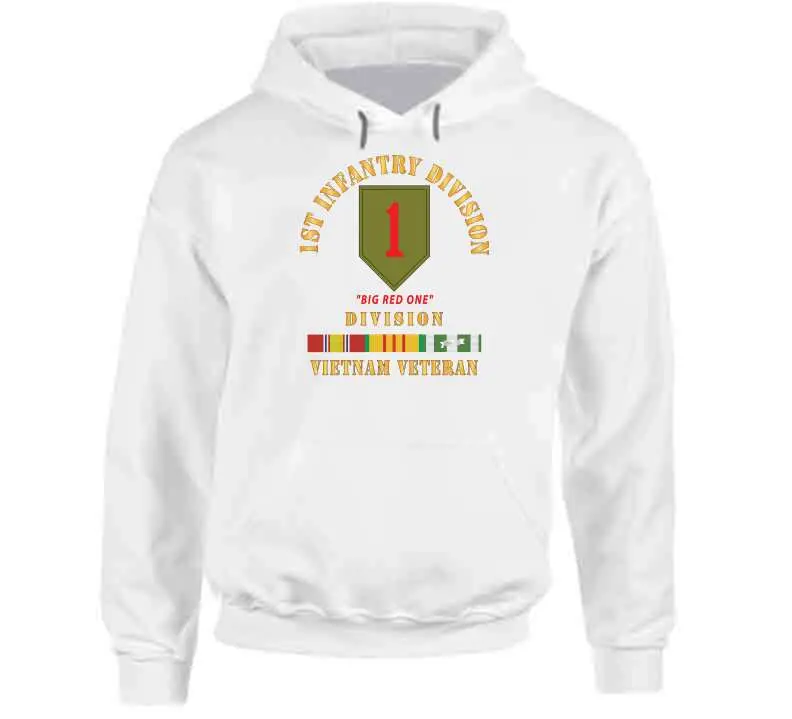 Authentic Army 1st Infantry Division 'Big Red One' Vietnam War Veteran T-Shirt Featuring VN Service Bar - Image 12