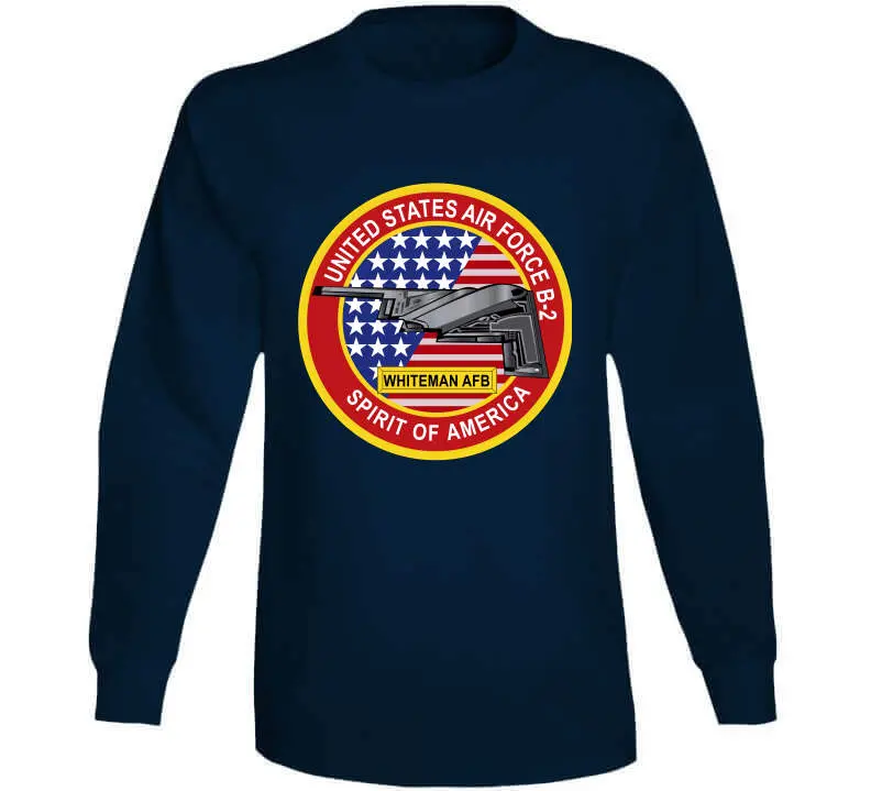 Usaf - B2 - Spirit - Stealth Bomber Wo Txt Long Sleeve 15