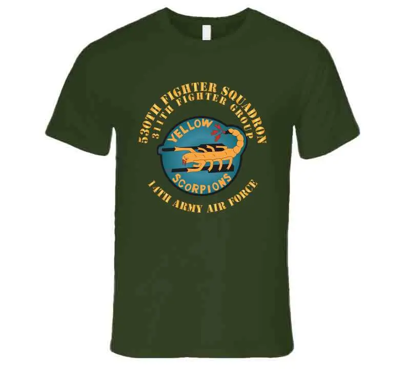 Vintage AAC 530th Fighter Squadron Tee – Honoring the 311th Fighter Group and 14th Army Air Force - Image 18