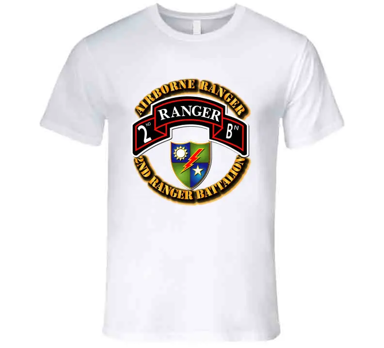 Premium Airborne Ranger T-Shirt – 2nd Ranger Battalion Special Operations Forces