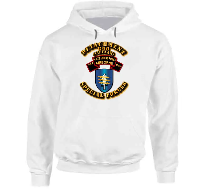 SOF Vietnam IV CTZ Strike Force Hoodie with Scroll Design – B40 Fit