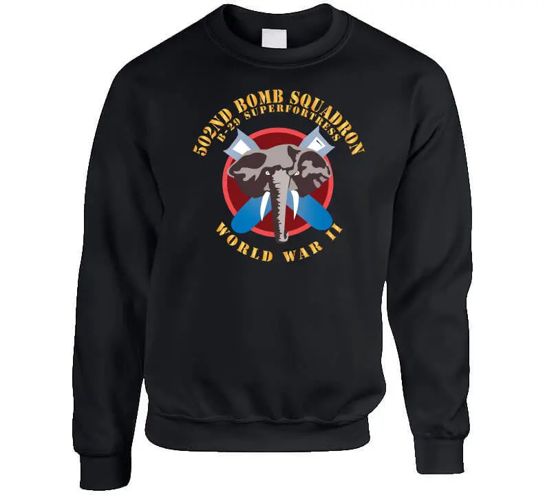 502Nd Bomb Squadron - B-29 Superfortress - World War Ii - Sweatshirt 1