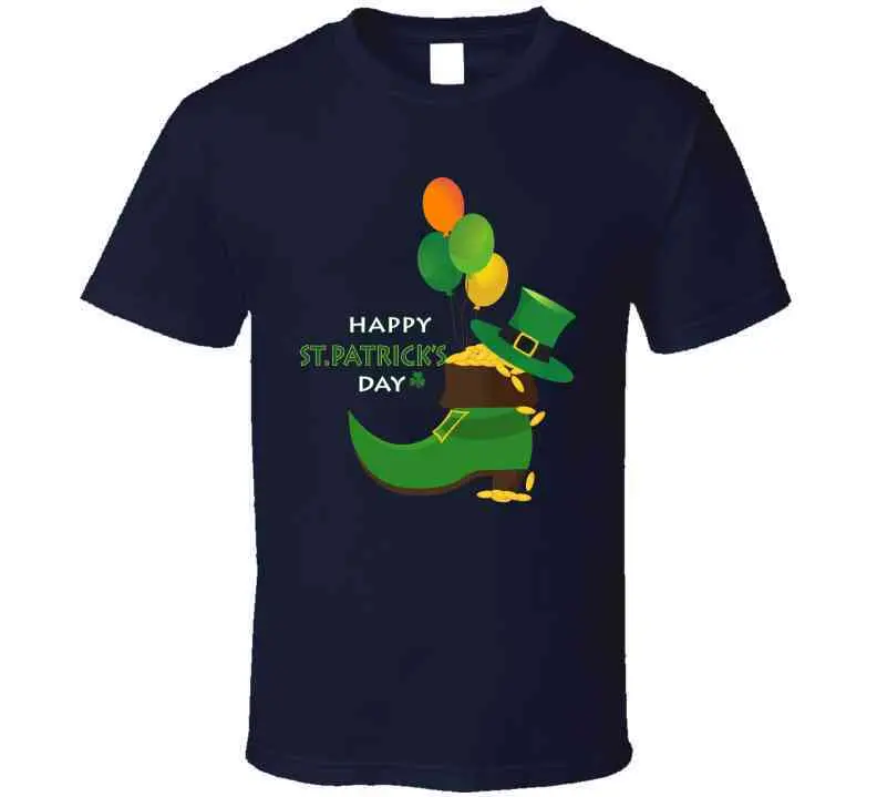St. Patrick's Day - Leprechaun's Shoe With Gold Coins Crewneck Sweatshirt 19