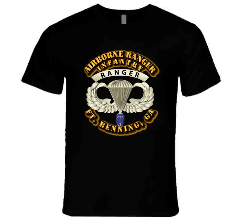 Sof - Airborne Badge - Ranger - Fbga - T-Shirts - Premium 1
